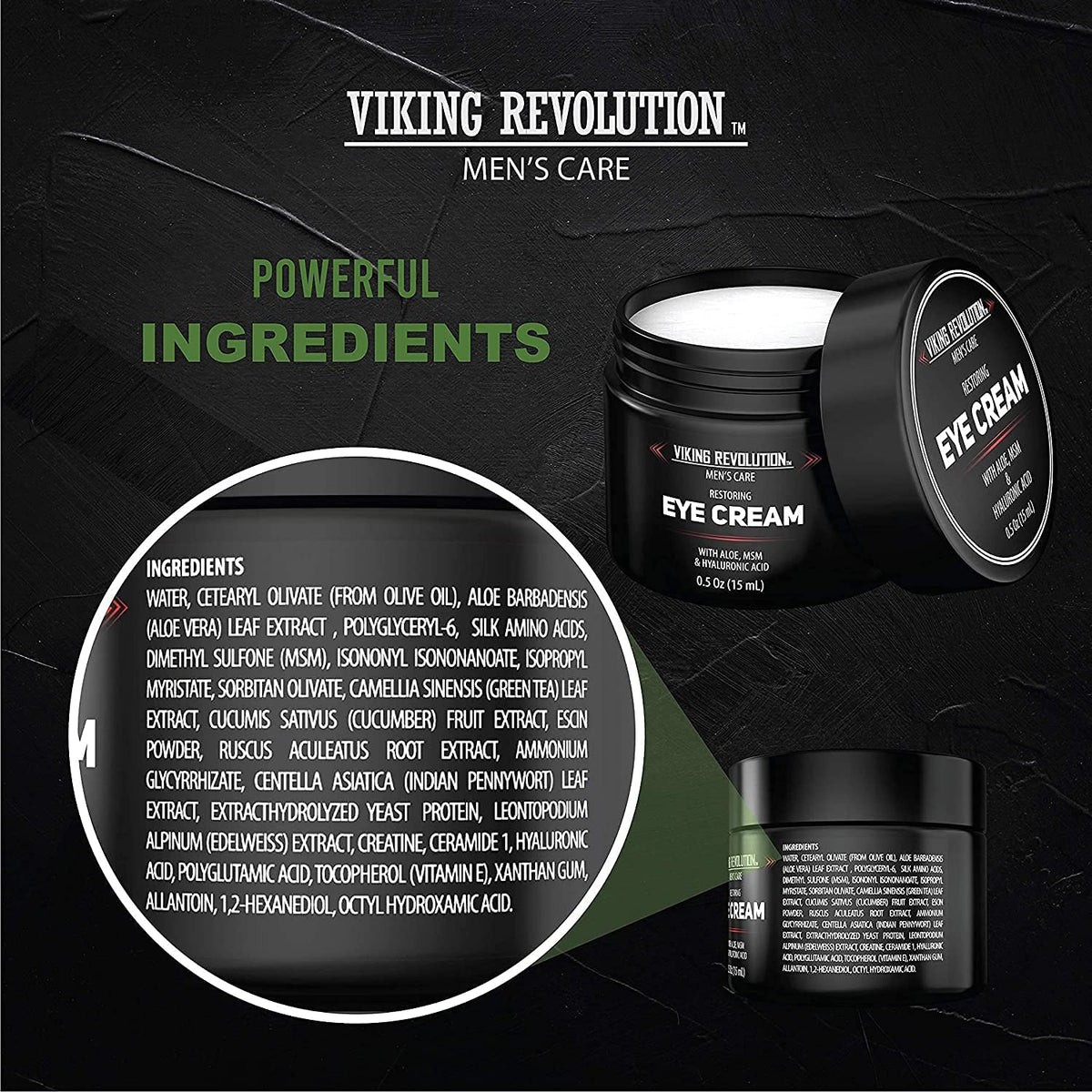 Viking Revolution tube on bathroom shelf suggesting daily grooming benefit