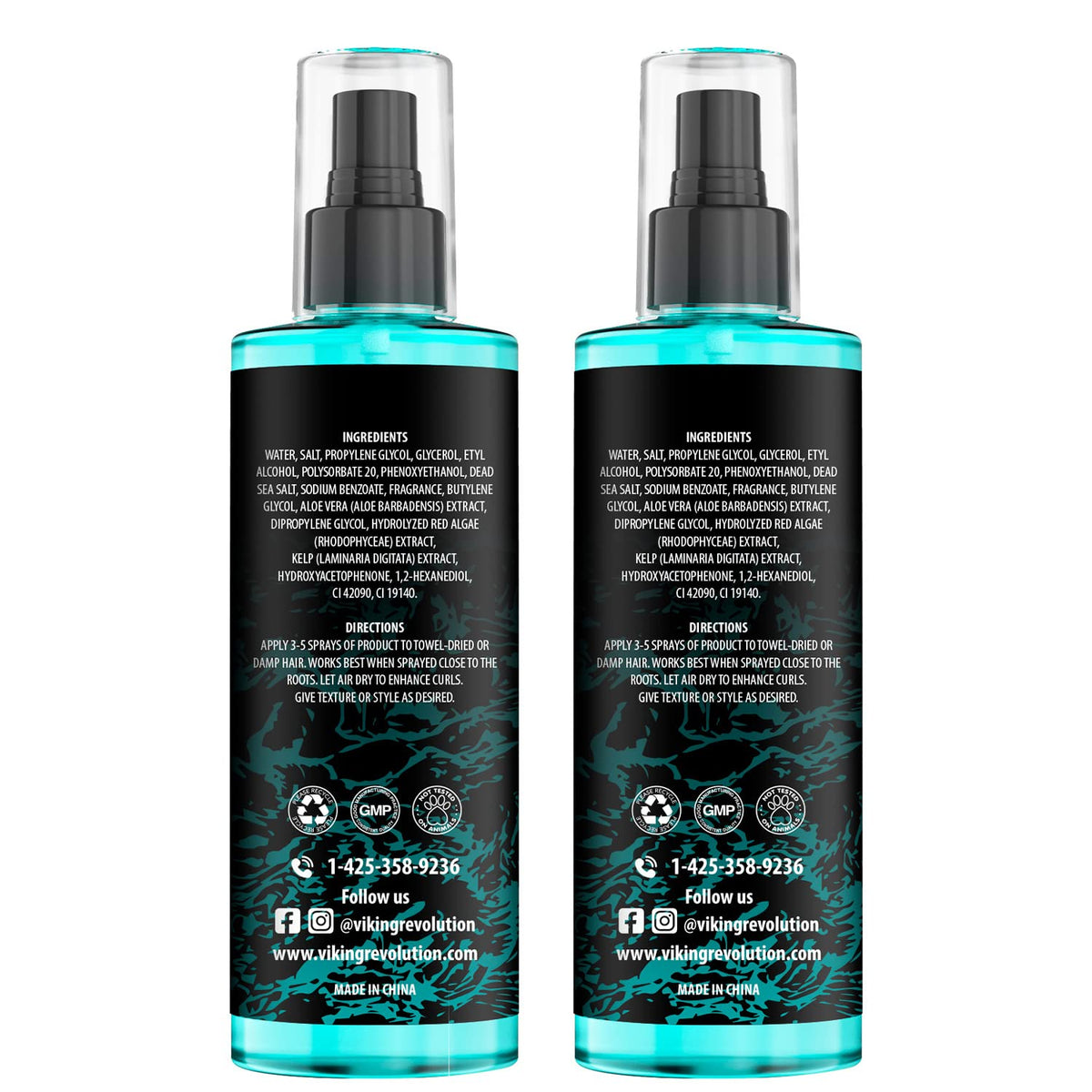 Viking Revolution lifestyle shot of man with beach hair showing effortless styled look benefit