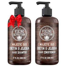 Viking Revolution front packaging showing bottles and scent benefits