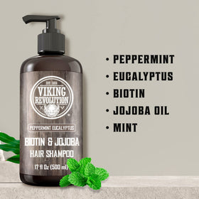 Viking Revolution pump dispenser close-up for easy controlled shampoo dosing