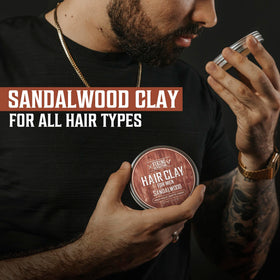 Viking Revolution clay being scooped and warmed in hands for easy application