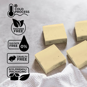 Viking Revolution ingredients label listing cold-pressed oils and tea tree