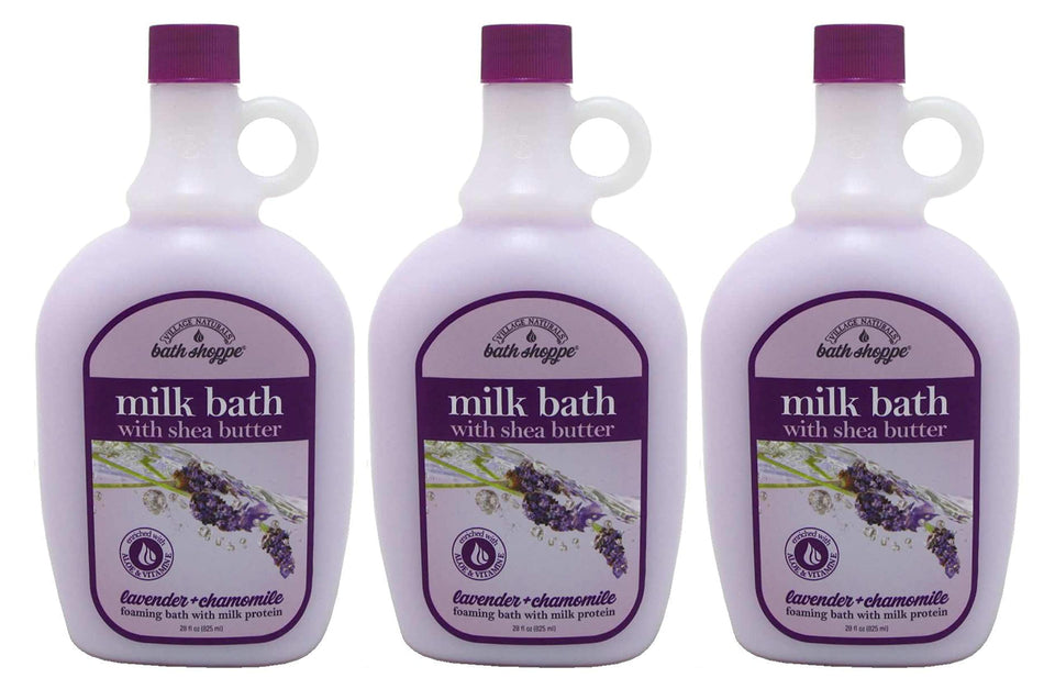 Village Naturals Therapy front packaging showing 3-pack and calming scent benefit