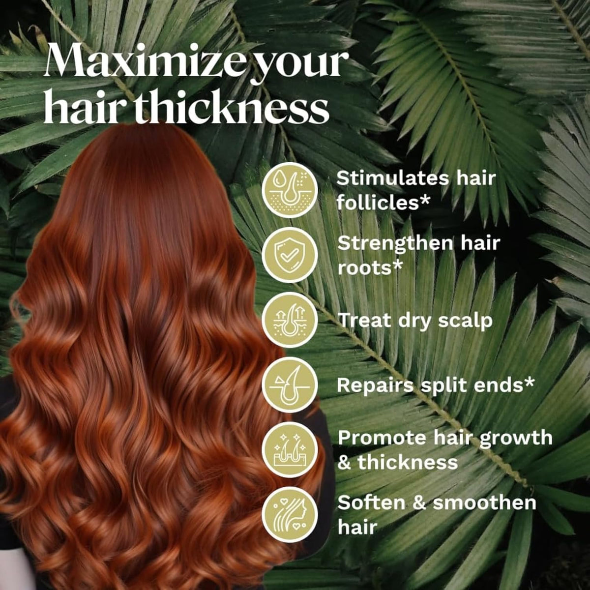 VIMOZA before and after ends showing reduced split ends and smoother hair