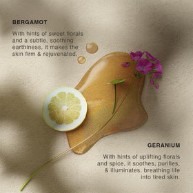 Vinci Botanicals hands using pump demonstrating easy one-pump application