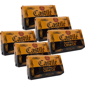 Vineen castile bar texture closeup revealing smooth olive-oil finish and creamy feel