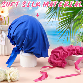 Vinsatin face cover worn front view showing facial coverage and breathable comfort