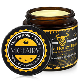 VIOFAIRY jar front view showing label and 4 oz size benefit