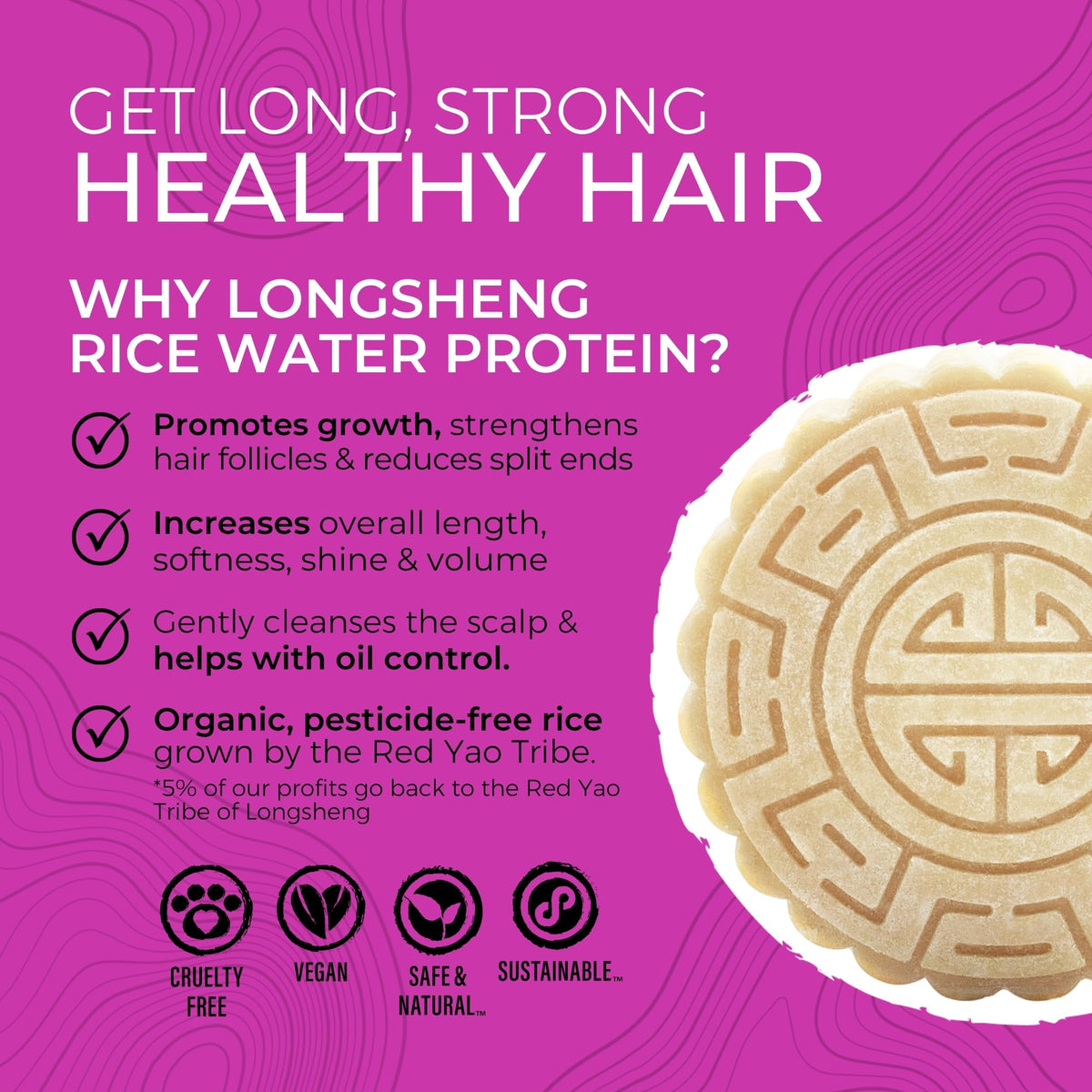 Viori close-up of rice water texture highlighting natural nourishment