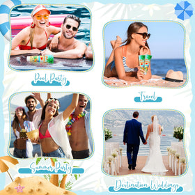 Viozakanry minis on a beach towel showing on-site sun protection benefit