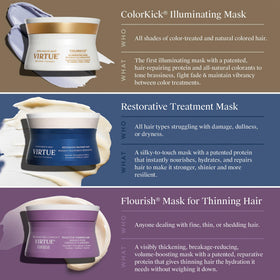 VIRTUE ColorKick on bathroom shelf in lifestyle setting for routine