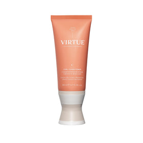 VIRTUE front bottle view showing conditioner branding and sleek design for clear product recognition