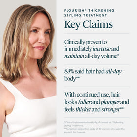 VIRTUE applied to damp hair at roots to show instant lift and prep benefit