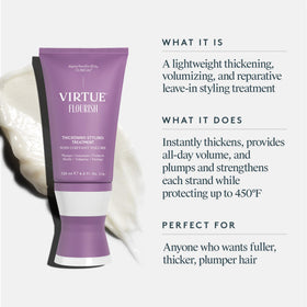 VIRTUE soufflé texture close-up illustrating lightweight cream and spreadability