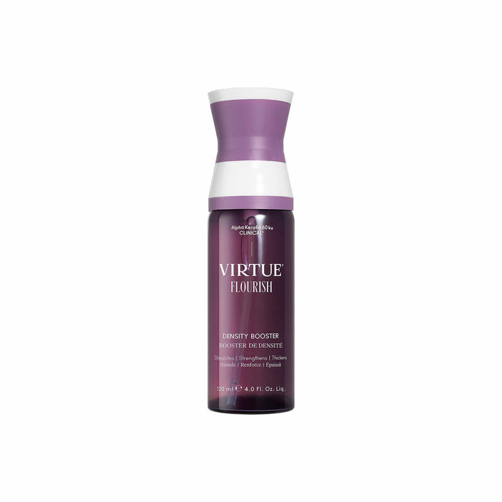 VIRTUE front packaging showing bottle and label, indicates professional quality
