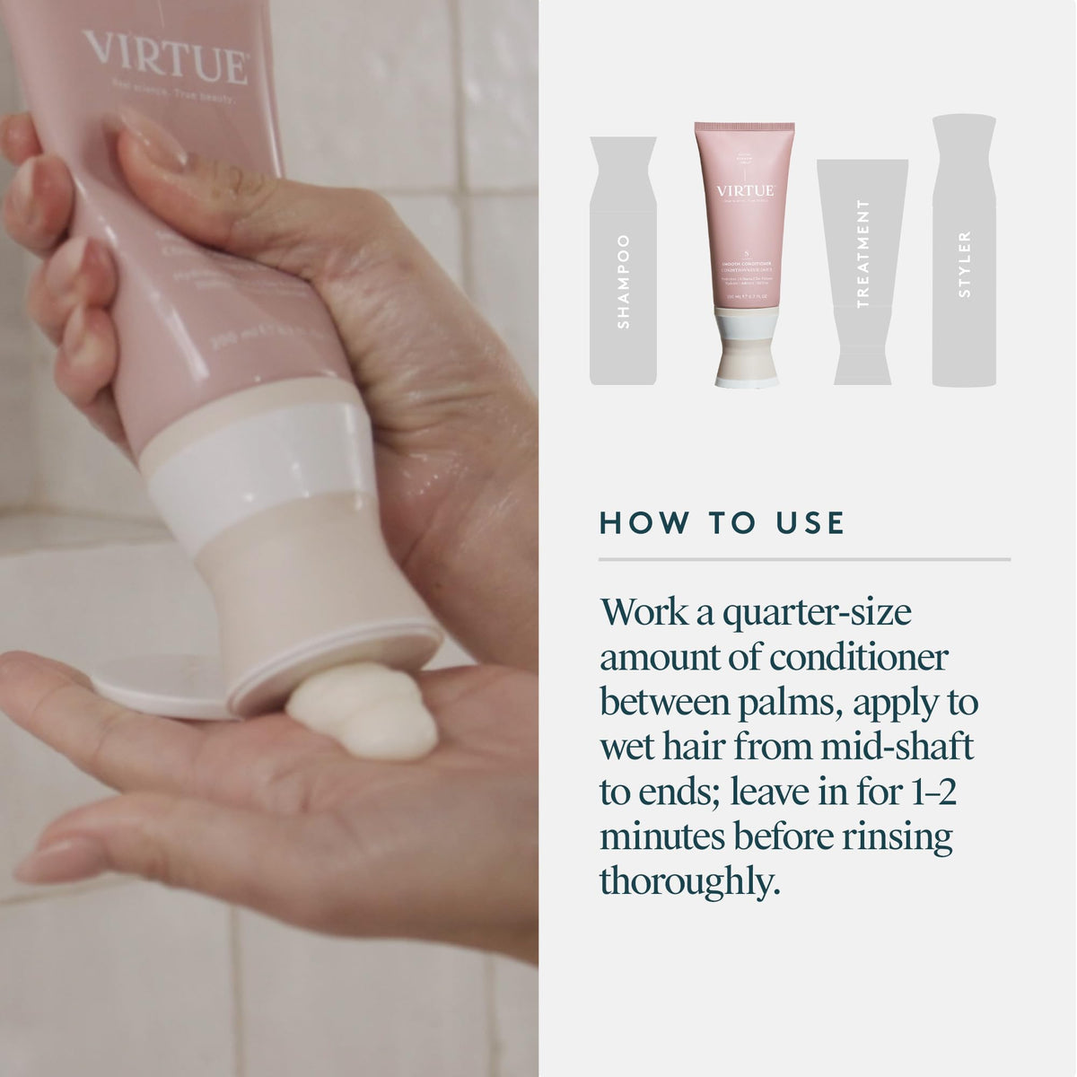 VIRTUE ingredients shot with herbs and citrus signaling restorative scent