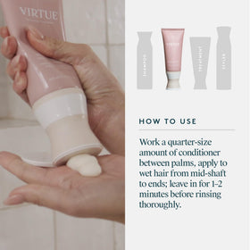 VIRTUE ingredients shot with herbs and citrus signaling restorative scent