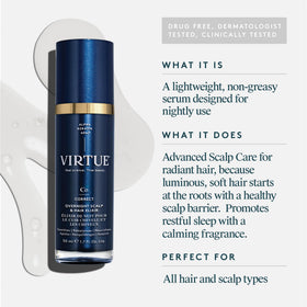 VIRTUE pump and nozzle detail for precise overnight application