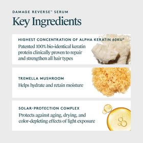 VIRTUE cream-to-serum texture on hand showing fast absorption benefit