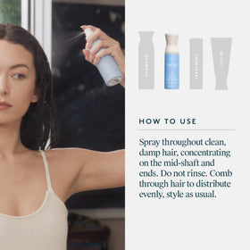 VIRTUE bottle in hand demonstrating 5 fl oz scale and portability