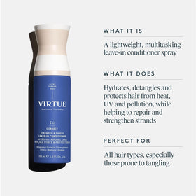 VIRTUE spray nozzle dispensing fine mist for even product distribution
