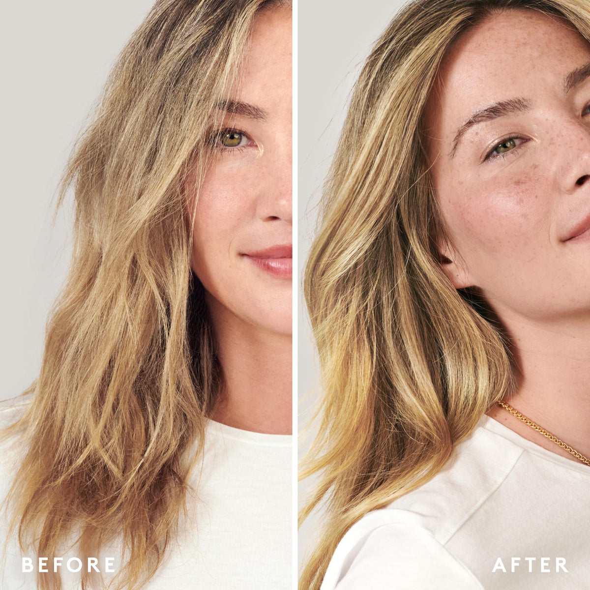 VIRTUE styling cream used with blow dryer for frizz control benefit