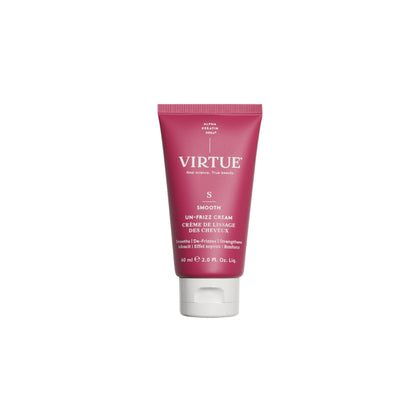VIRTUE front bottle showing packaging and easy pump for quick use