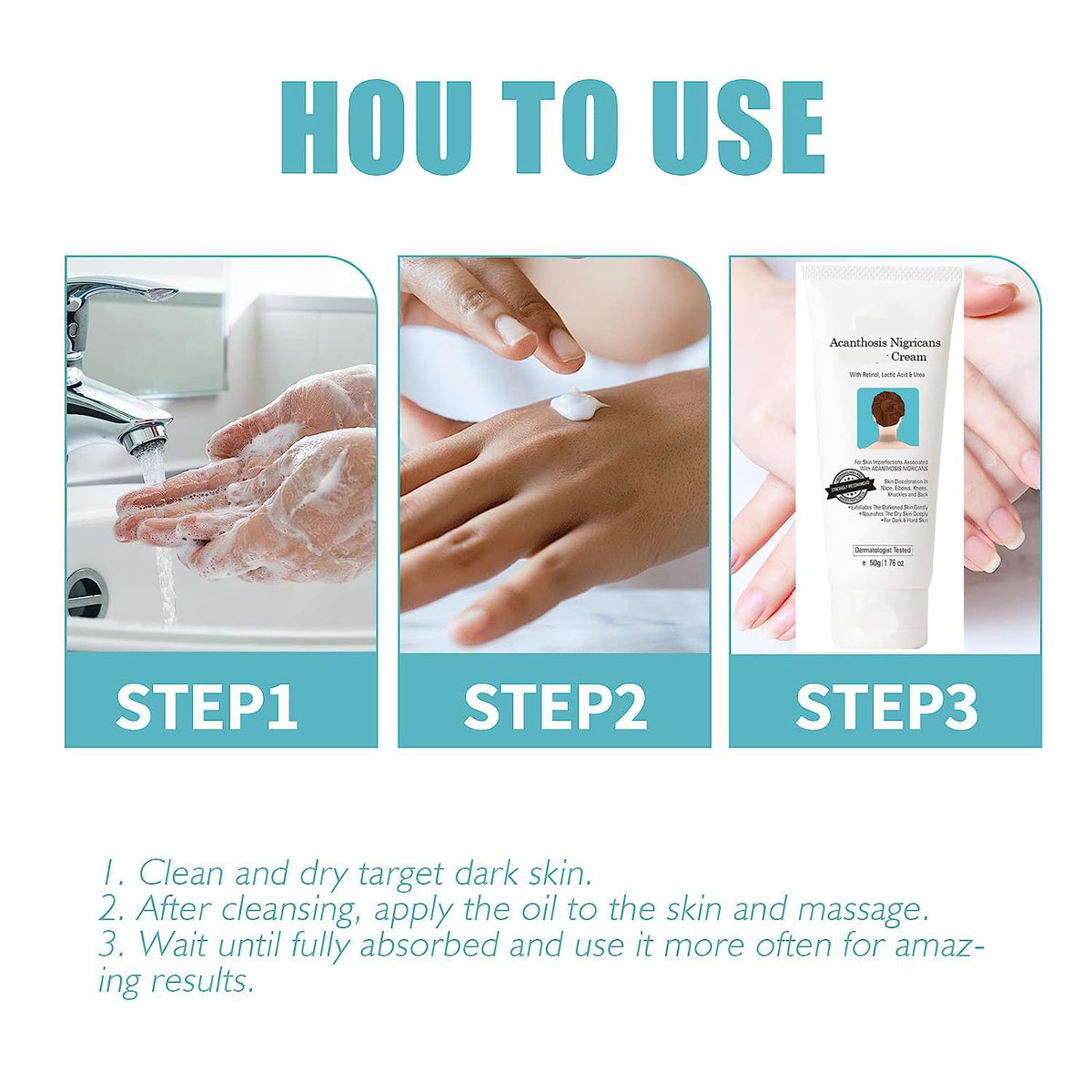 Virularty Nigrifree plant extracts and ingredients display highlighting natural moisturization