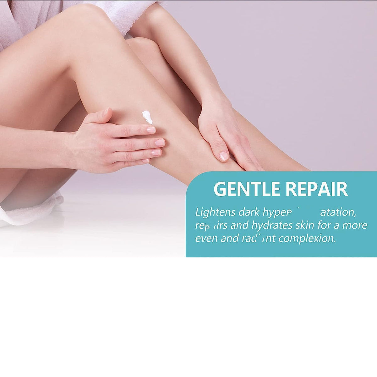 Virularty Nigrifree underarm application detail demonstrating gentle conditioning benefit