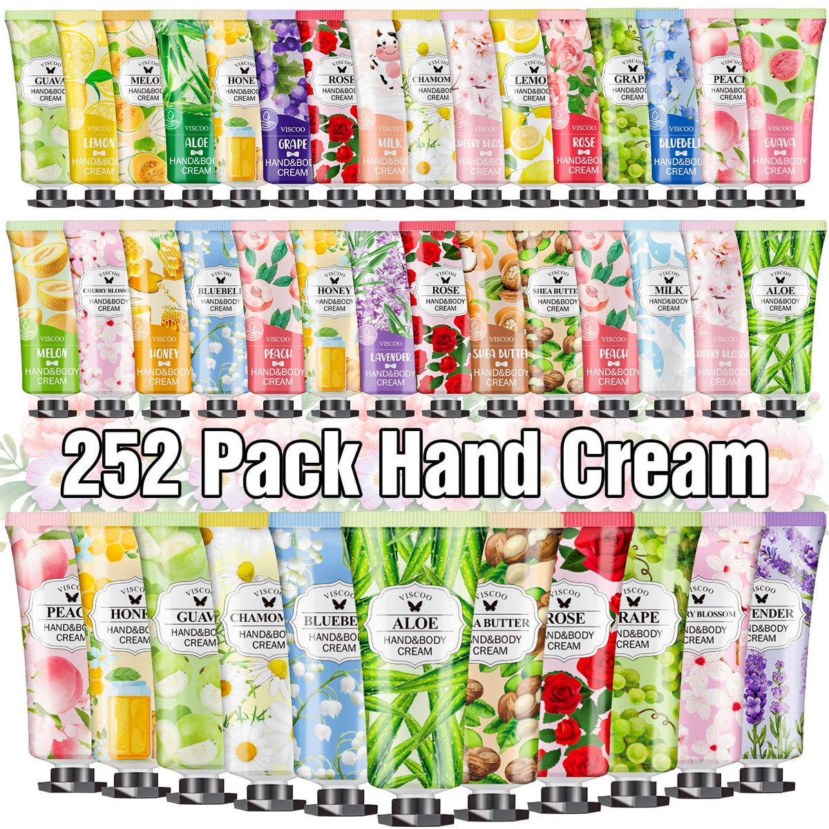 VISCOO front packaging showing full 252-pack and convenience