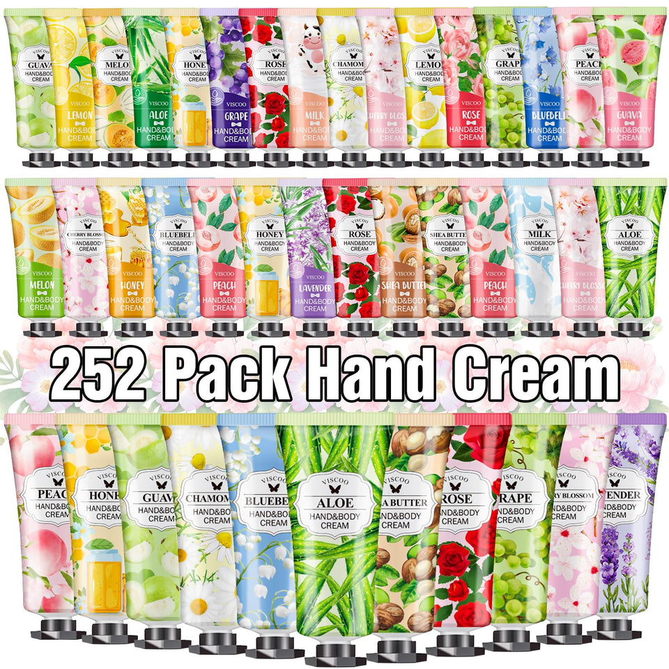 VISCOO front packaging showing full 252-pack and convenience