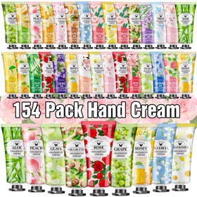 VISCOO front packaging display showing many mini hand cream tubes for gifting