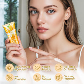 VISCOO hand applying cream for quick non-greasy hydration