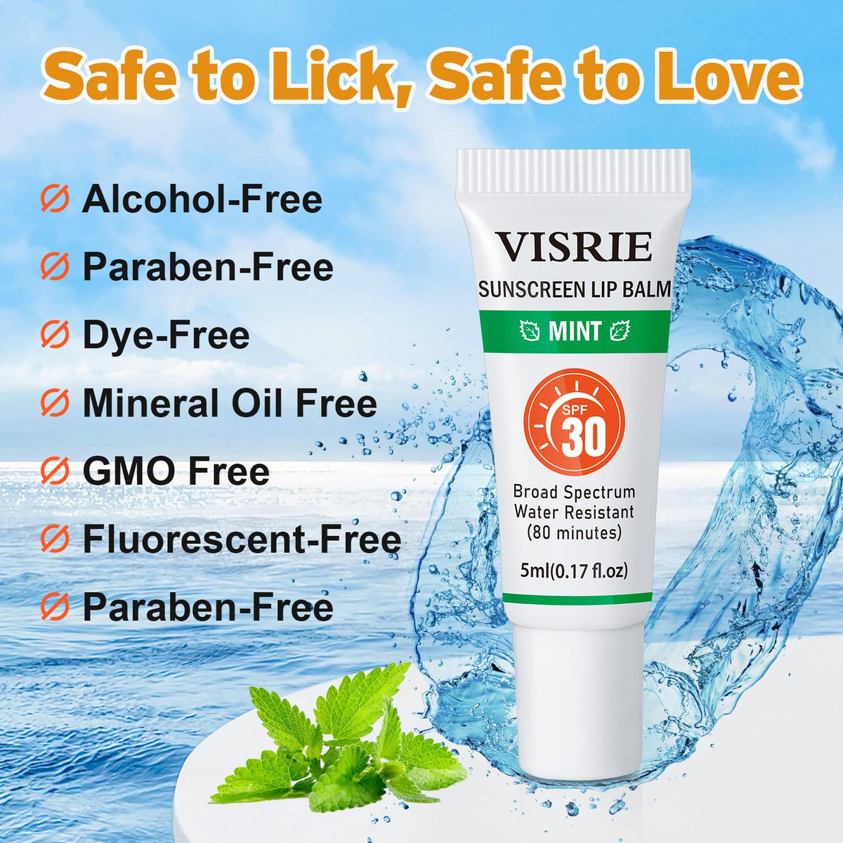 VISRIE assorted flavors displayed top-down for scent and variety