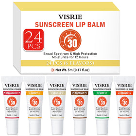 VISRIE front packaging showing 24-pack and travel-friendly value