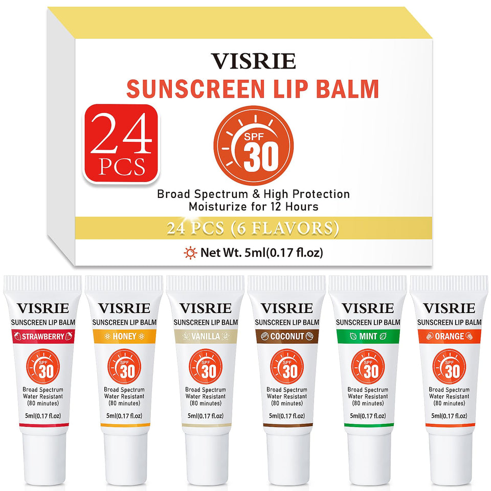 VISRIE front packaging showing 24-pack and travel-friendly value
