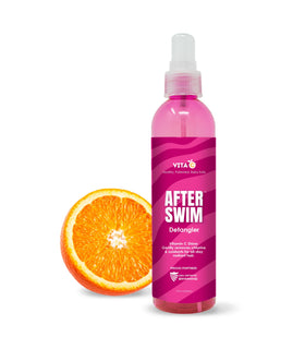 Vita C after swim front packaging showing bottle and label for quick identification and benefit