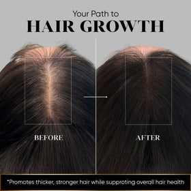 Vita Green mushroom and botanical extracts highlighting hair-support blend