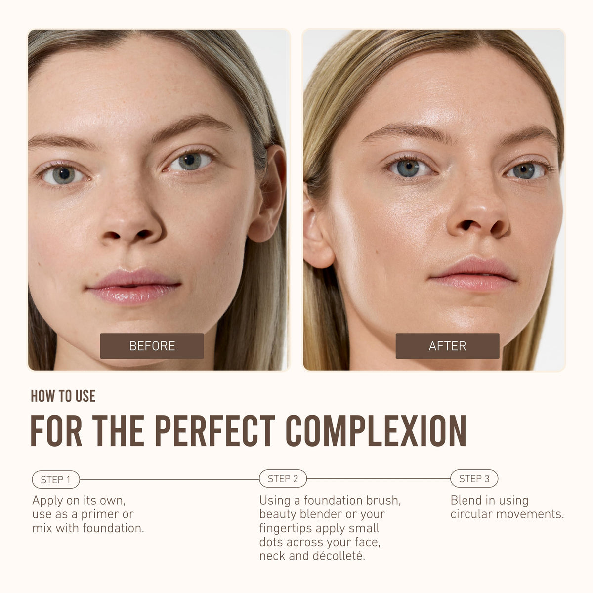VITA LIBERATA open cap with product dispense showing easy controlled application
