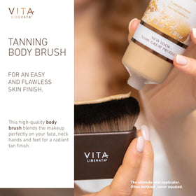 VITA LIBERATA closeup of soft dense bristles illustrating smooth blend benefit