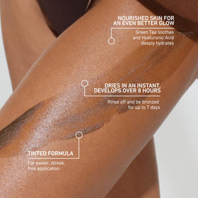 VITA LIBERATA application with mitt demonstrating streak-free finish