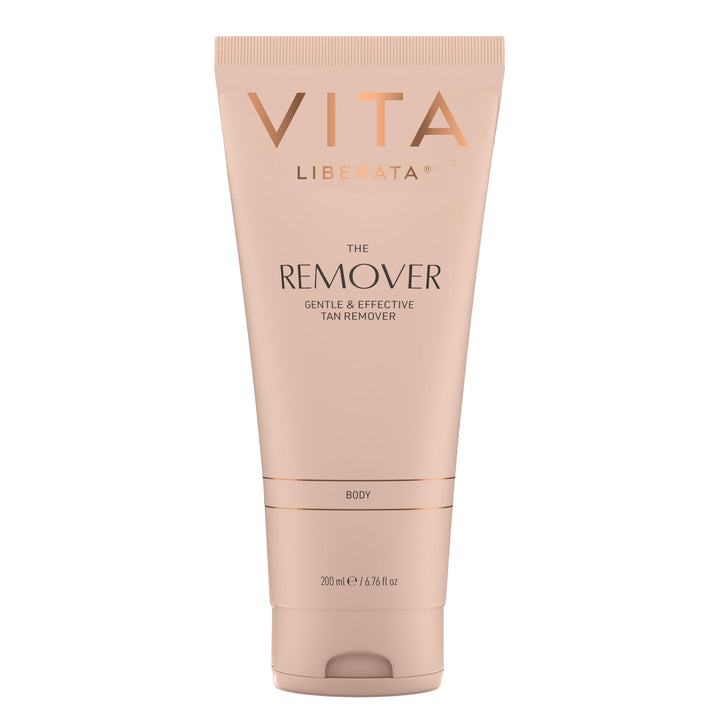 VITA LIBERATA front packaging showing remover bottle and clear benefits