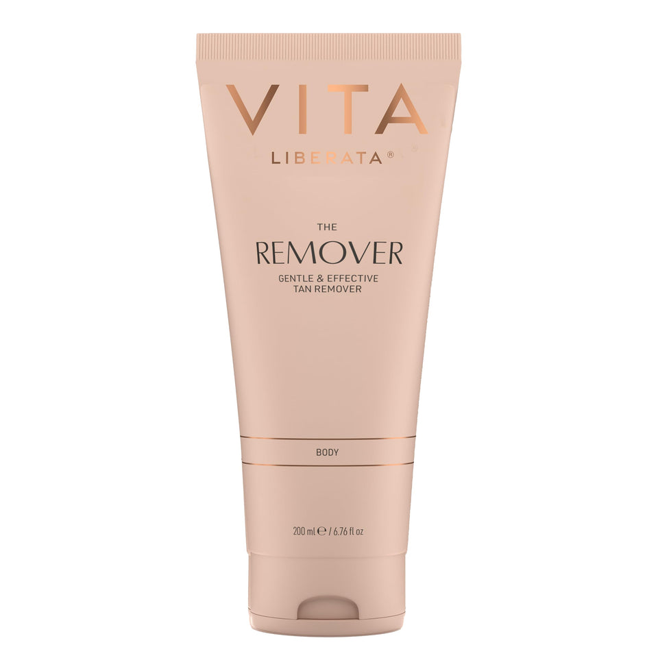 VITA LIBERATA front packaging showing remover bottle and clear benefits