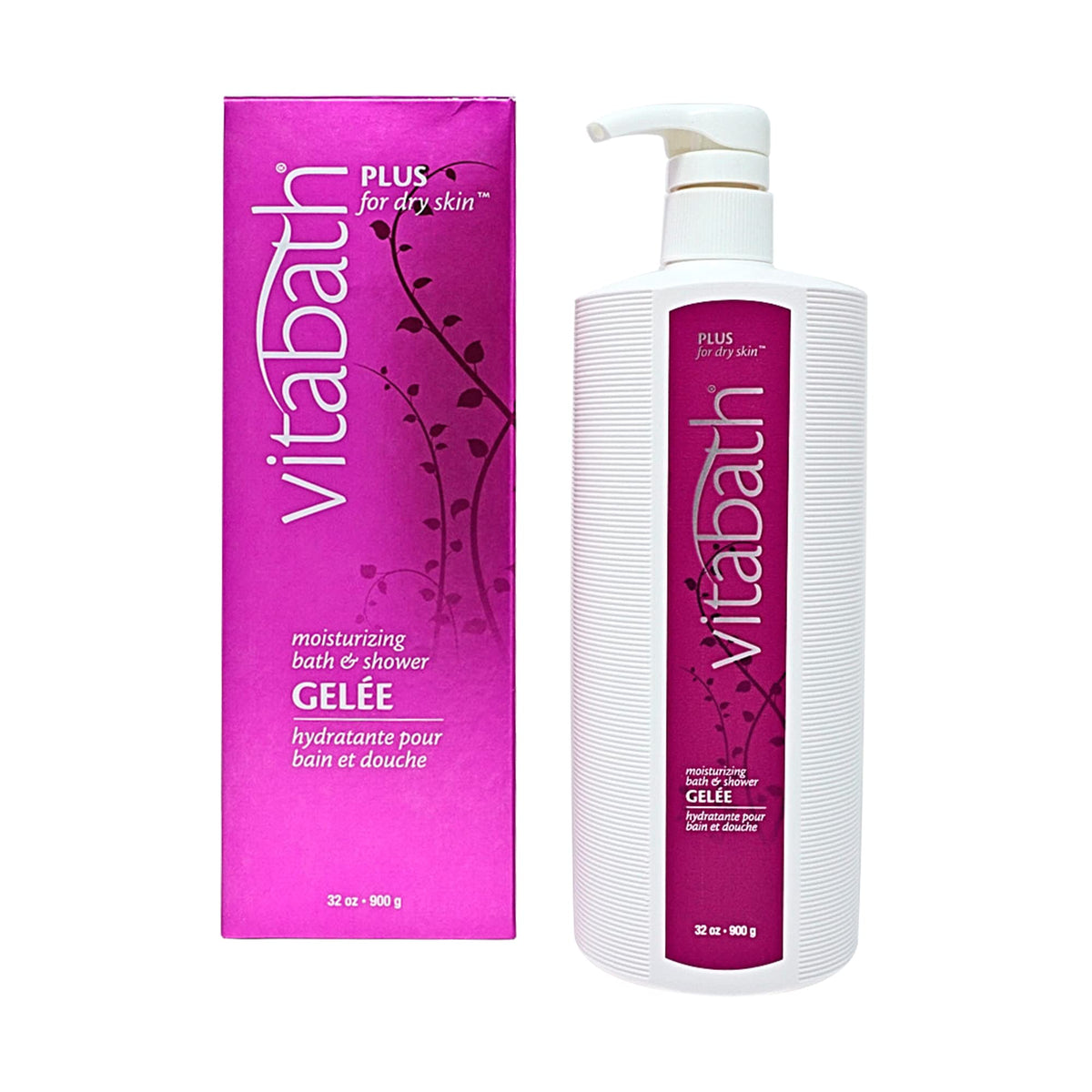 Vitabath front packaging showing 32 oz bottle and branding for easy identification