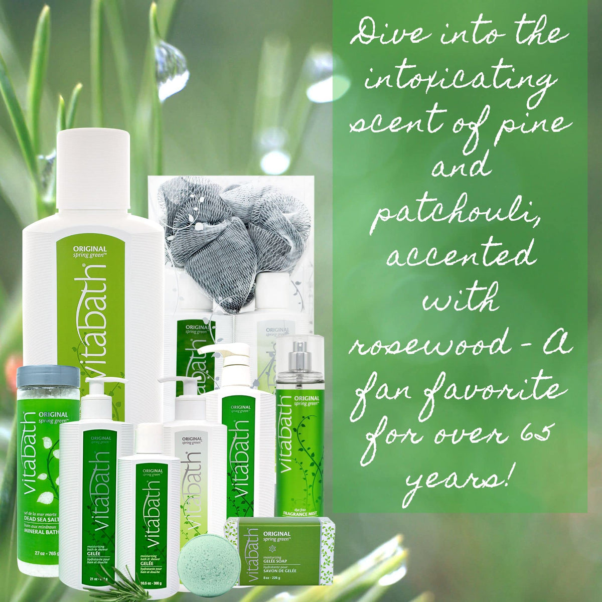 Vitabath applied to hand showing smooth skin and improved moisture after use