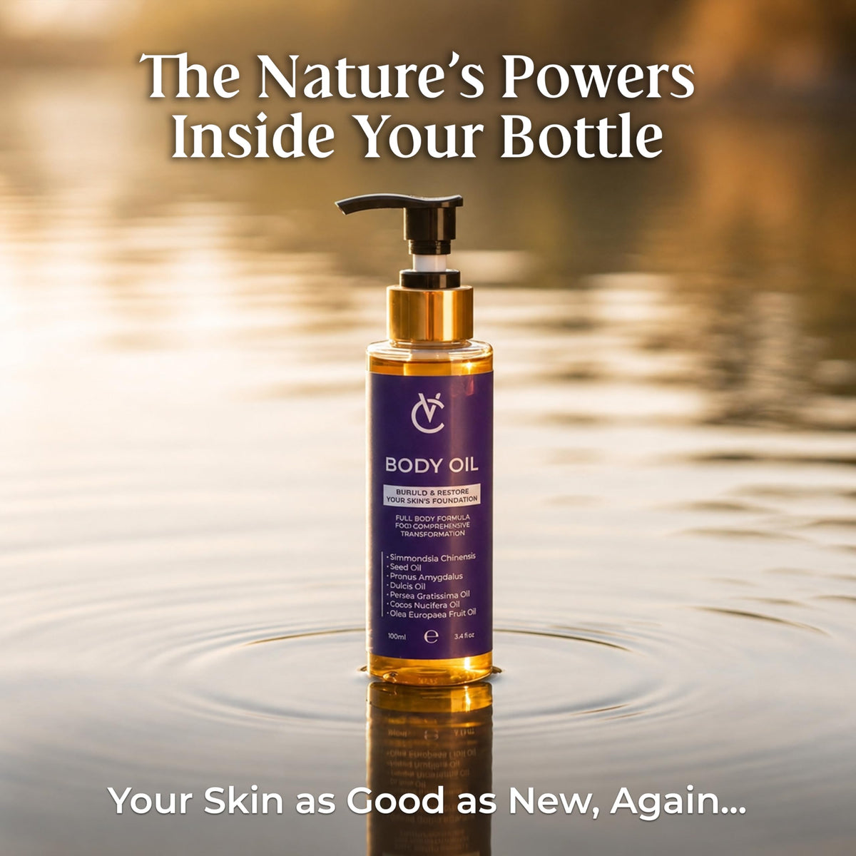 vitae charm massage scene in bathroom conveying relaxing ritual and improved skin feel
