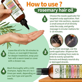 VITAL AFFAIR applied to scalp during massage, demonstrates improved scalp circulation