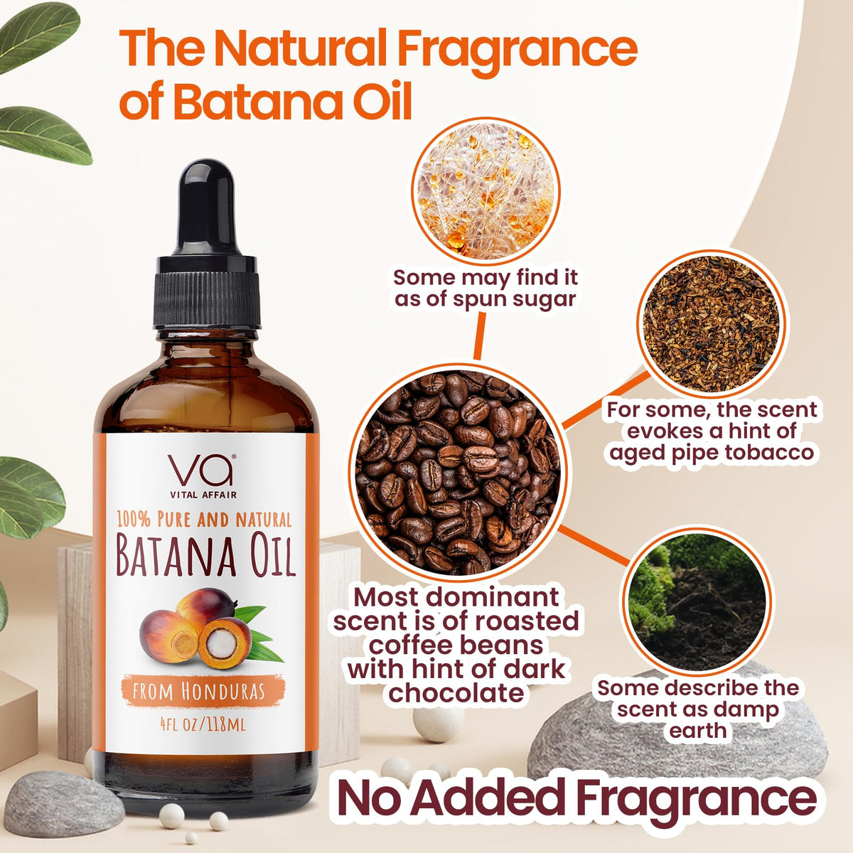VITAL AFFAIR oil being poured to show smooth texture and easy absorption benefit