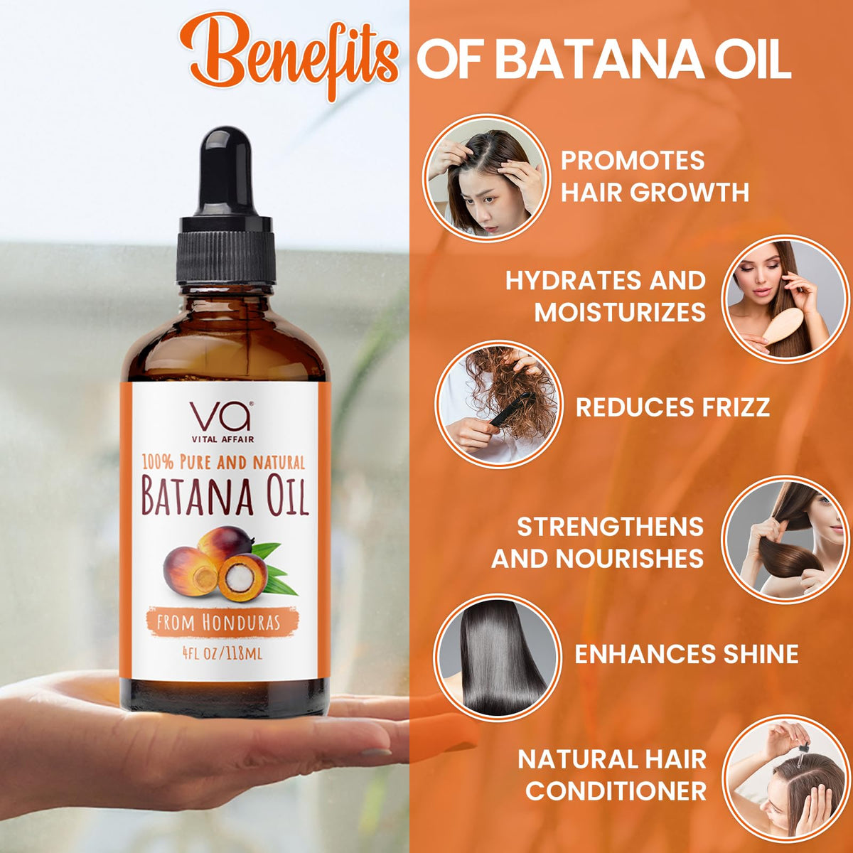 VITAL AFFAIR used on skin showing hydrated skin and softening benefit