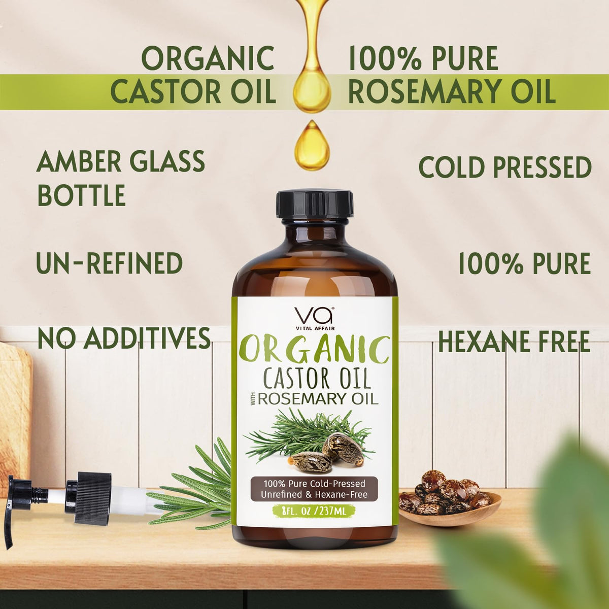 VITAL AFFAIR dropper dispensing oil for precise application